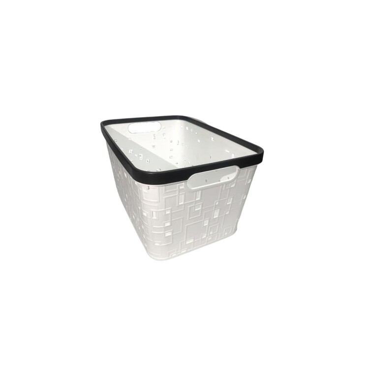 CESTO CANASTO ORGANIZADOR CALADO 31,2X21,5X17,7CM CESTO CANASTO ORGANIZADOR CALADO 31,2X21,5X17,7CM