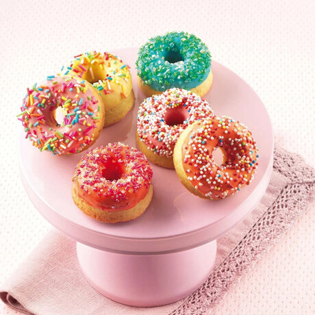 Molde mini donas silicona 15 cav 4,5x1,8cm Silikomart Molde mini donas silicona 15 cav 4,5x1,8cm Silikomart