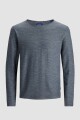 Sweater de cuello redondo Ensign Blue