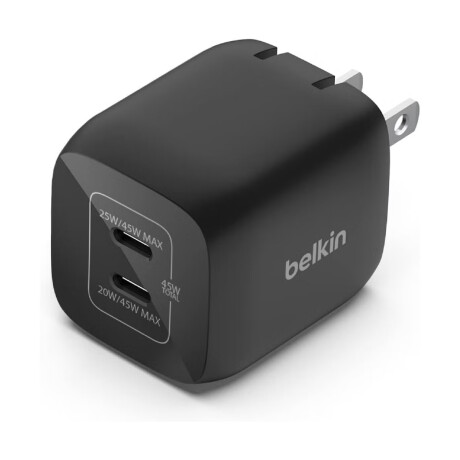OUTLET-Cargador De Pared Belkin dual USB-C 45W max OUTLET-Cargador De Pared Belkin dual USB-C 45W max