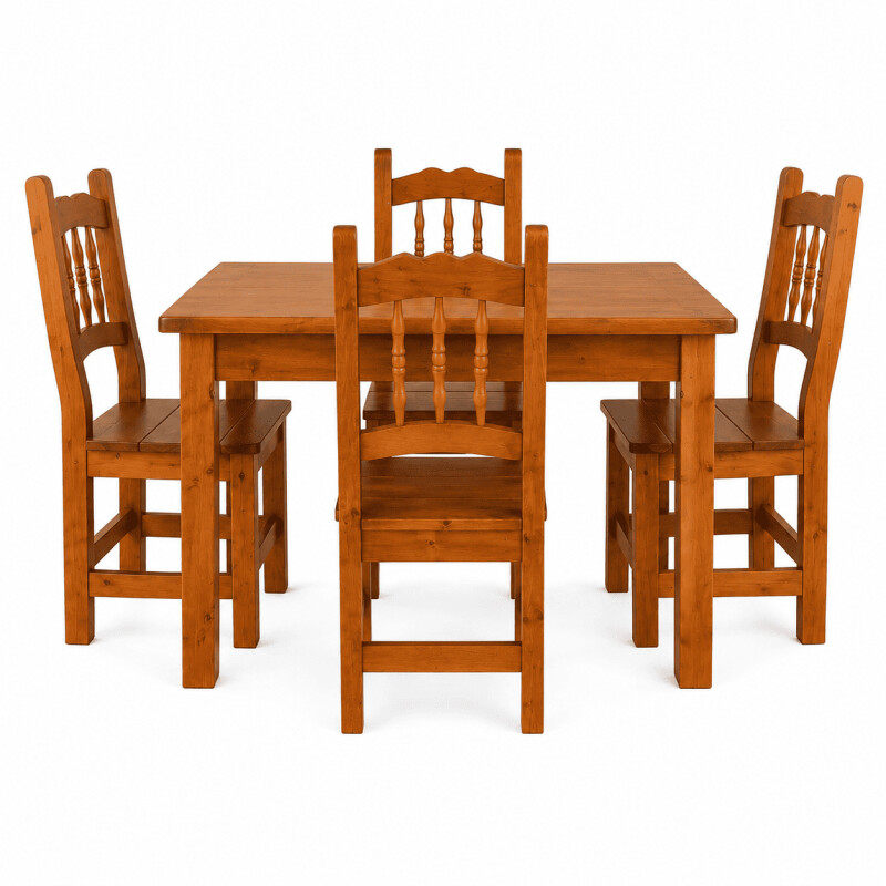 Juego de Comedor Metrópolis 4 sillas Juego de Comedor Metrópolis 4 sillas