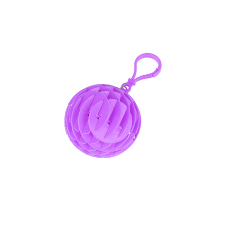 Llavero cuadriculado de plástico fidget toy Violeta