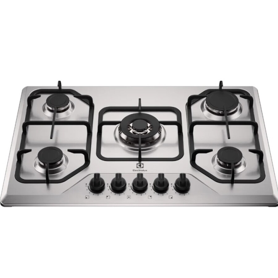 Anafe 5 hornallas Inox. Electrolux GT75X Anafe 5 hornallas Inox. Electrolux GT75X