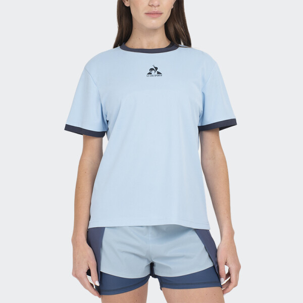 Remera Le Coq Sportif Tenis Classic Azul