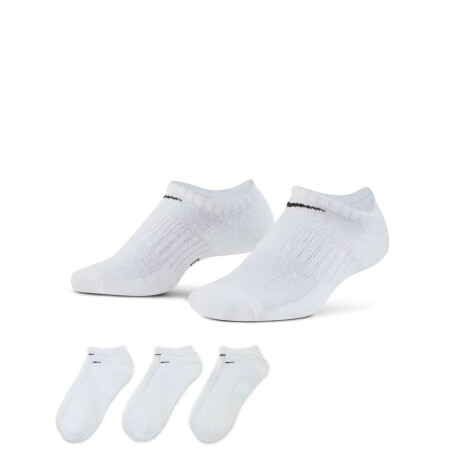 Medias Nike Everyday Cush Ns 3-Pack Unisex Blanco