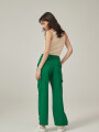 Pantalon Mulan Verde Ingles