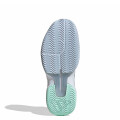 Championes de Mujer Adidas Game Court 3 All Blanco - Plata