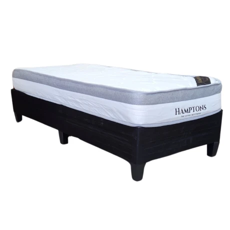 Sommier 1 Plaza 190x90 - Colchon Hamptons Hybrid Rhodium Sommier 1 Plaza 190x90 - Colchon Hamptons Hybrid Rhodium