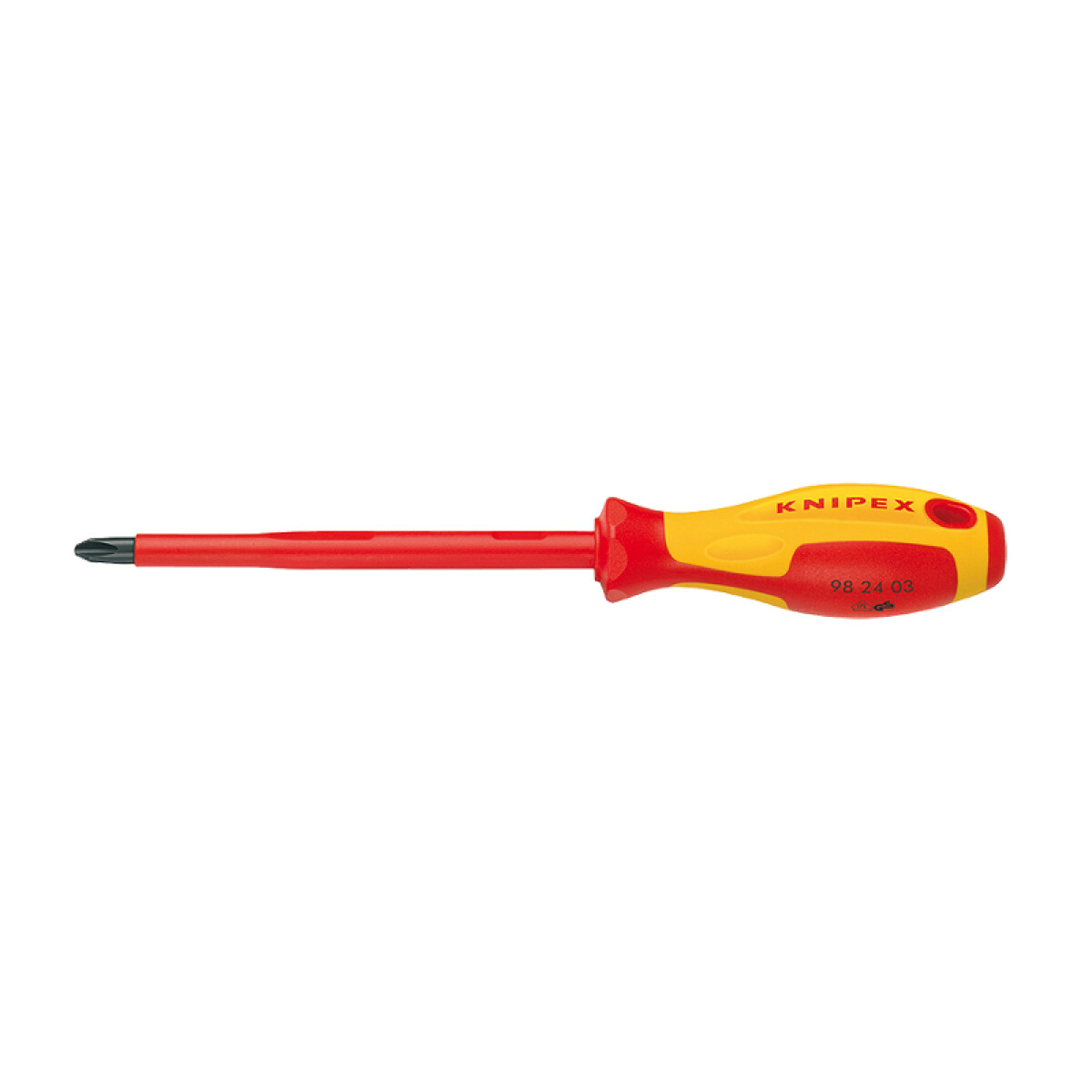 Destornilador Phillips N°0 x 60mm aislación 1000V. - KN4235 