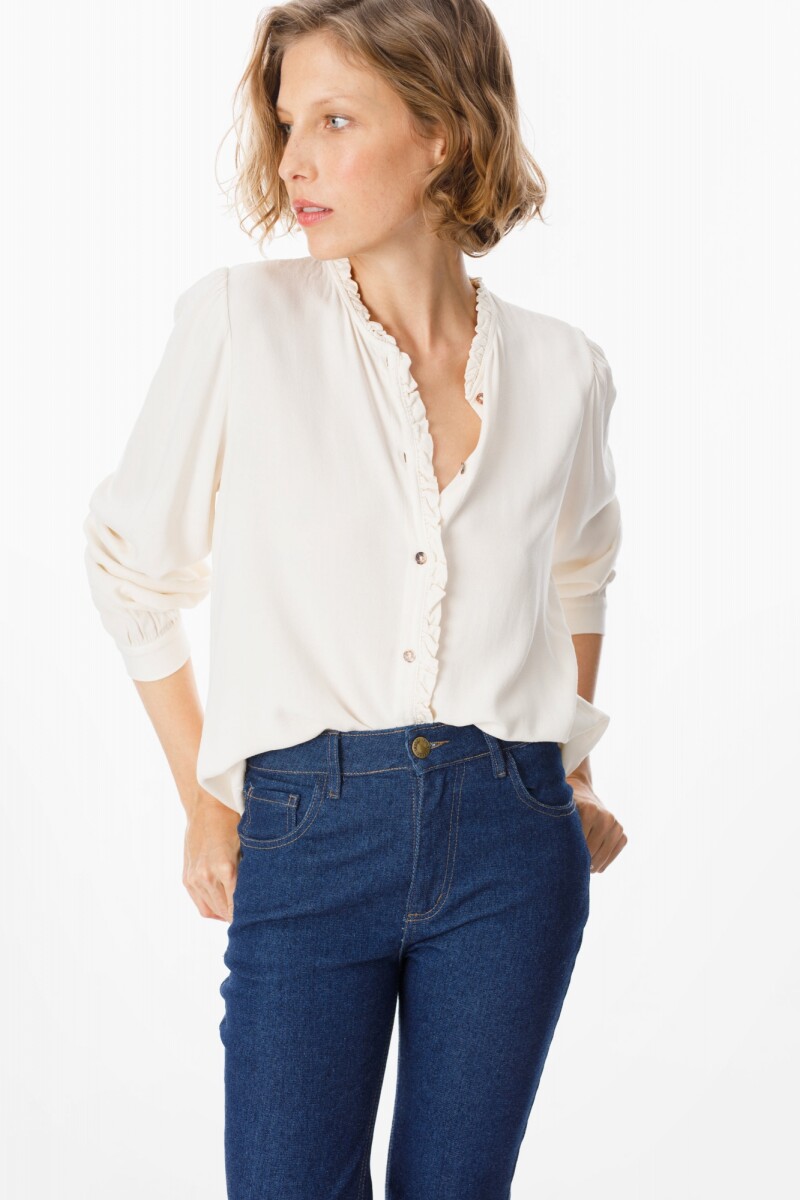 Camisa Soft Off White