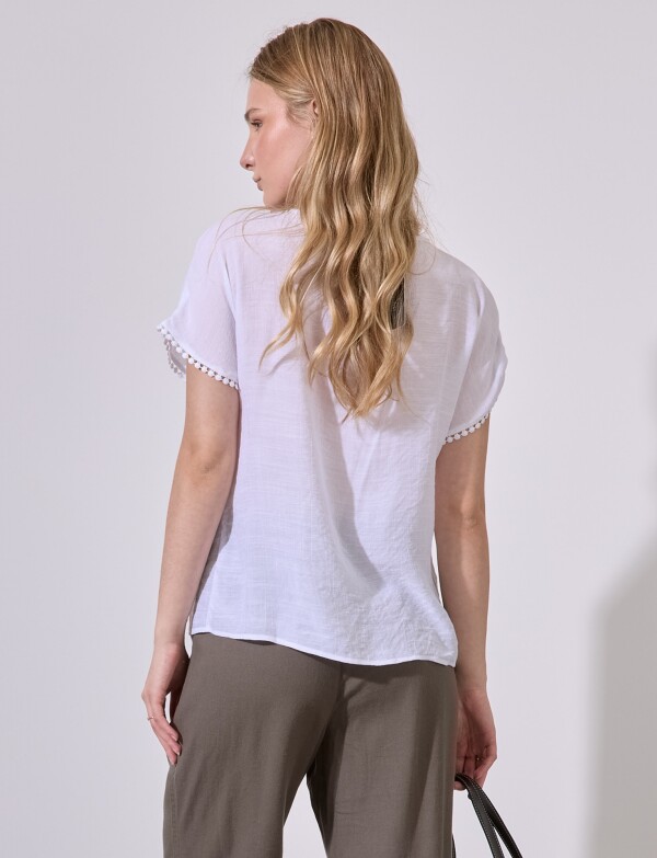 Blusa Broderie BLANCO