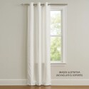CORTINA DE VENTANA BLACKOUT 220X135CM BLANCO CORTINA DE VENTANA BLACKOUT 220X135CM BLANCO