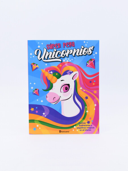 SUPER PEGA UNICORNIOS MULTICOLOR