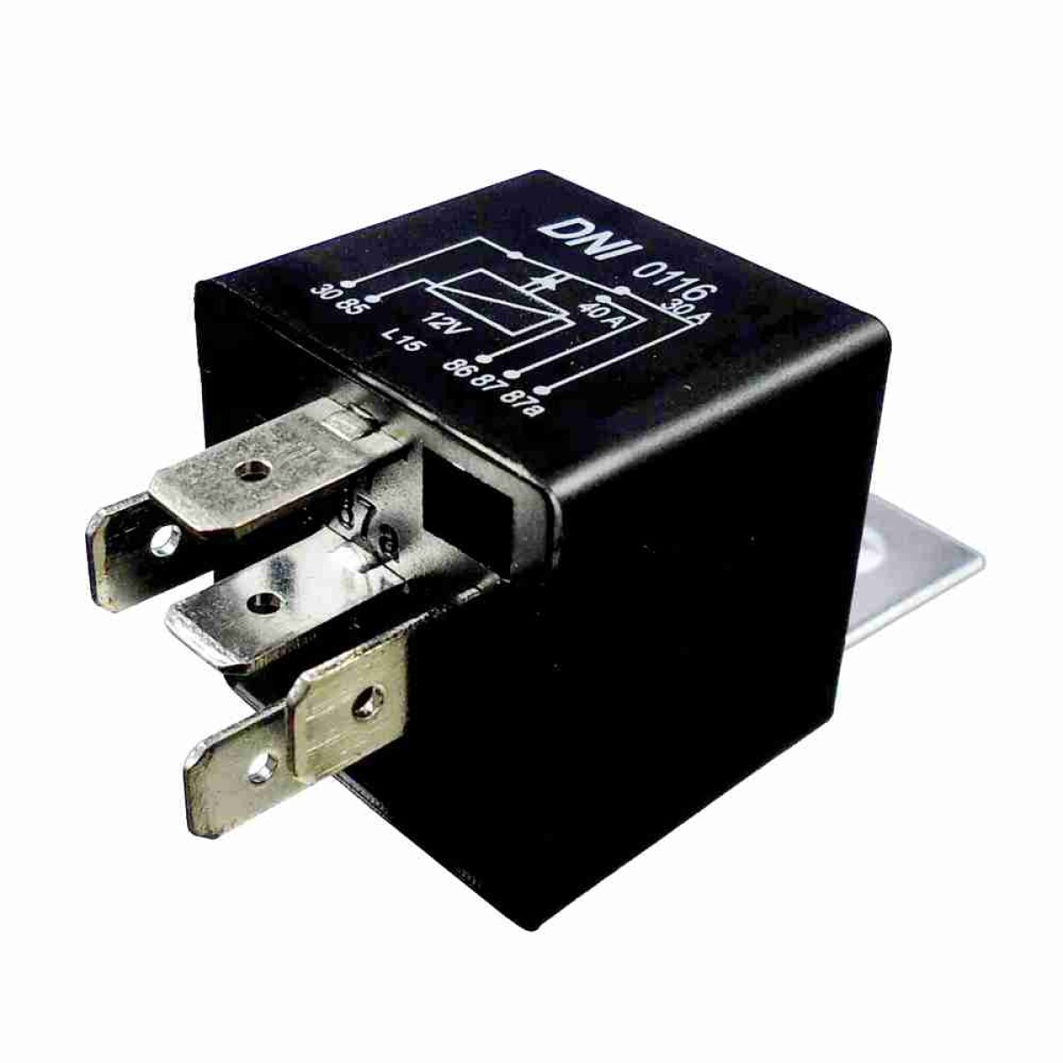 RELAY - AUX. INVERSOR UNIVERSAL 40/30A 12V 5T DNI 