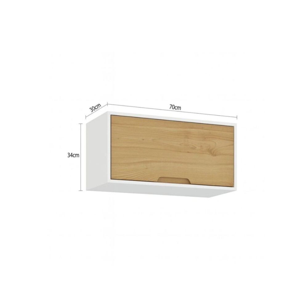 COMBO COCINA - BAJO MESADA 2 PUERTAS + AÉREO BLANCO