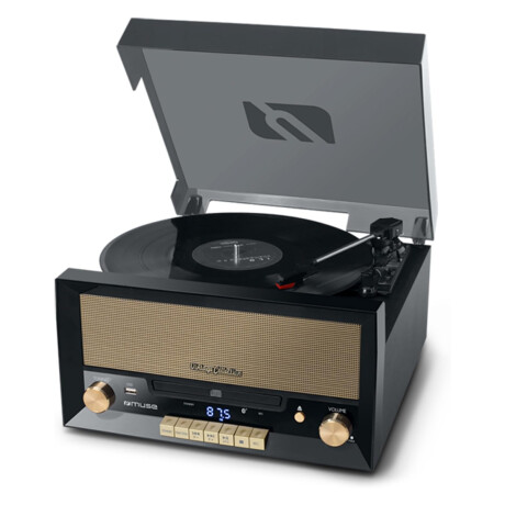 Tocadiscos Muse MT110B Bluetooth Radio FM y CD Tocadiscos Muse MT110B Bluetooth Radio FM y CD