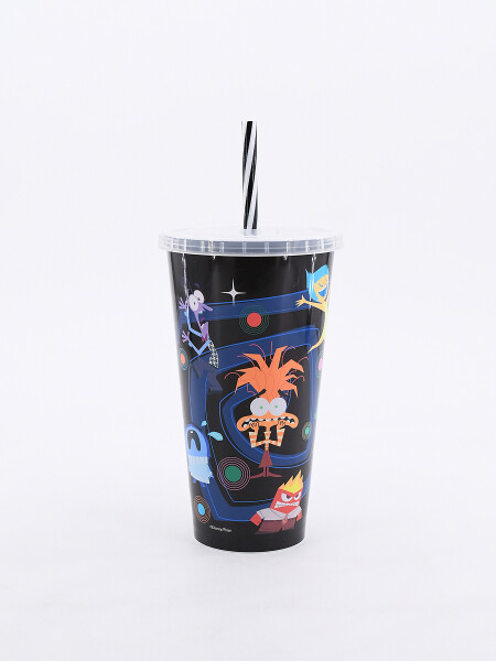 VASO CON SORBITO INTENSAMENTE NEGRO (V)