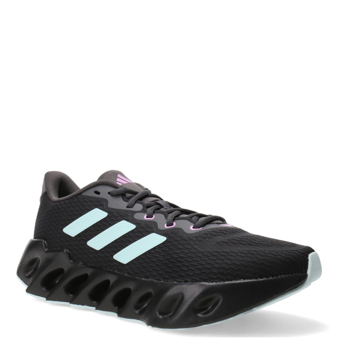 Championes de Mujer Adidas Switch Run - Negro-Gris-Agua 