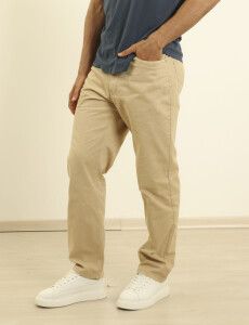 080352 PANTALON HARRINGTON LABEL Beige
