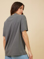 T-SHIRT DROMA RUSTY Gris