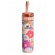 Botella Stanley flowstate sprint 590 ml Rosa floral