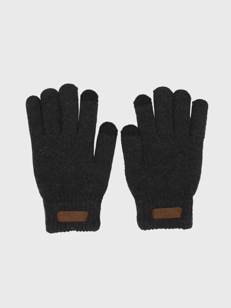 Guantes Tejidos - Gris Oscuro 