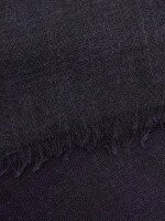 Pashmina 100% Lana azul-marino