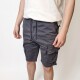 Bermuda Zip Cargo Grey