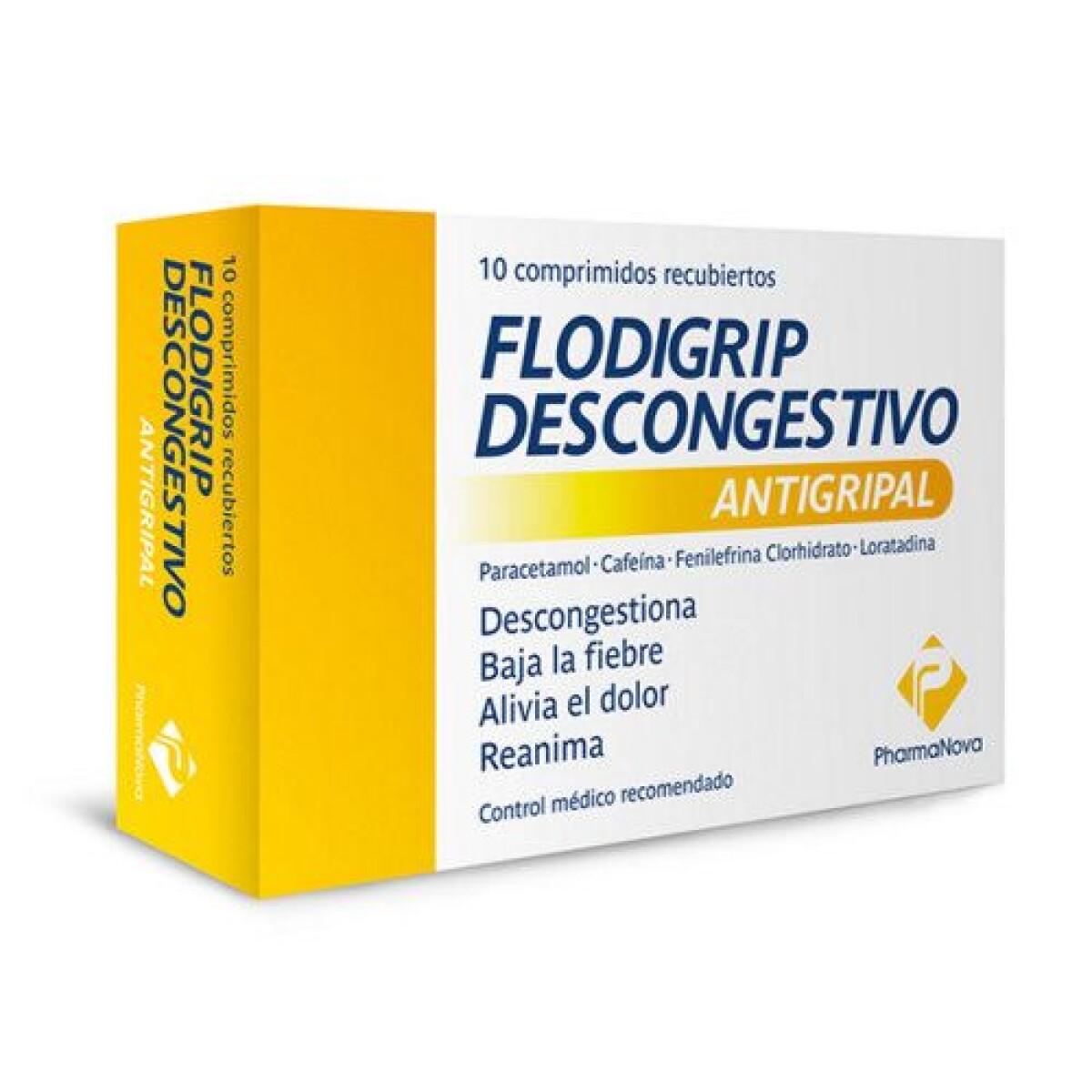 Flodigrip descongestivo 10 comp 