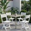 SILLA PLAST PLEGABLE BLANCA Unica