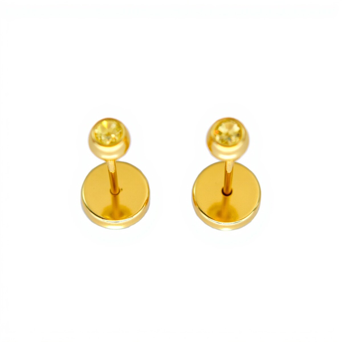 Abridores Bolita-Oro 18k-Sin piedra-AB9539 - sinpiedra 