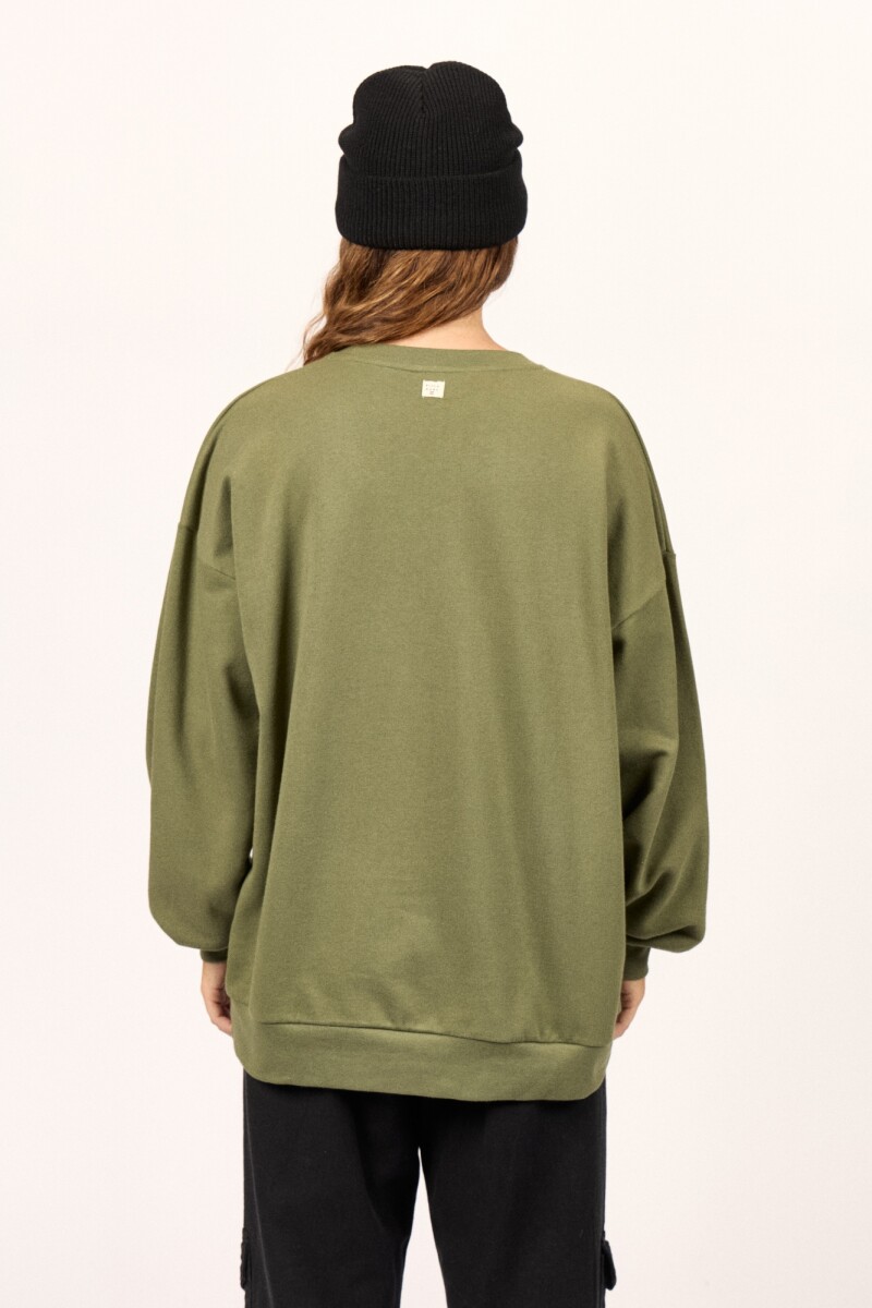 SWEATER BASE LINE M-militar