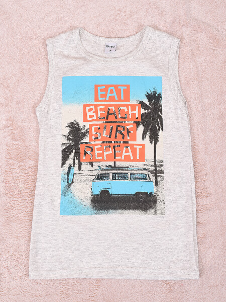 MUSCULOSA FOREVER BEACH GRIS