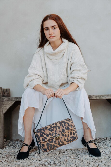 Cartera Jade Leopardo