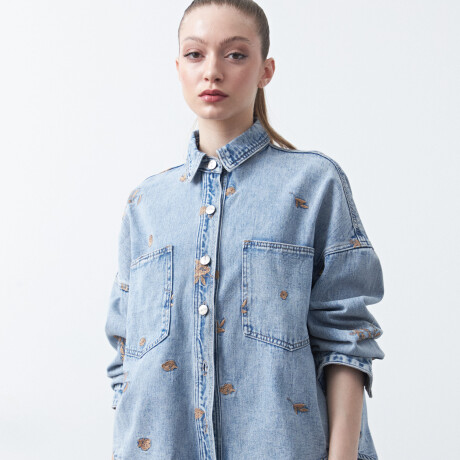 SOBRECAMISA ALONDRA Azul