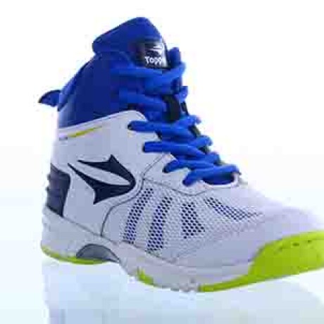 Championes Infantiles Topper Pick Kids Boot Blanco - Azul