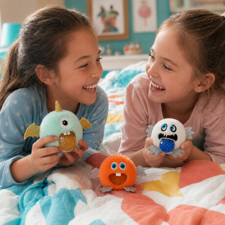 Squishy peluche Monstruos Verde Agua