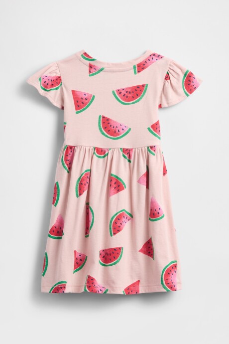 Vestido Logo Gap Toddler Niña Watermelon