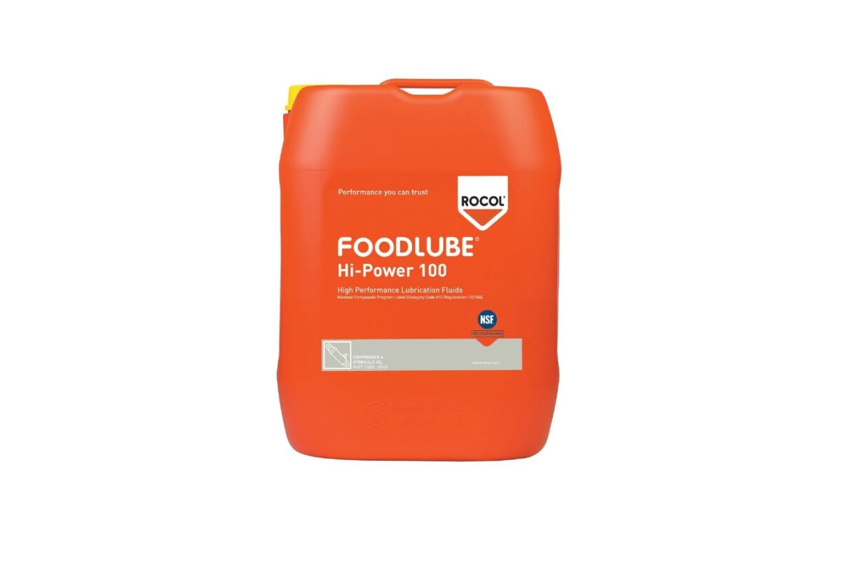 Aceite Hidraulico Sintetico de Base PAO con una Viscosidad ISO VG 100 FOODLUBE HI POWER 100 1L Aceite Hidraulico Sintetico de Base PAO con una Viscosidad ISO VG 100 FOODLUBE HI POWER 100 1L
