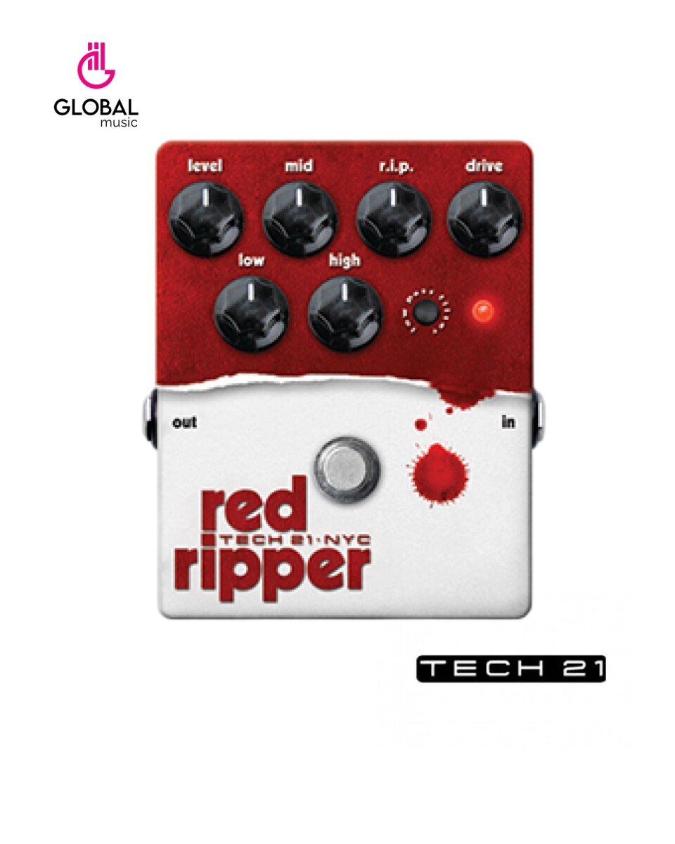 PEDAL DE EFECTO TECH21 RED RIPPER 