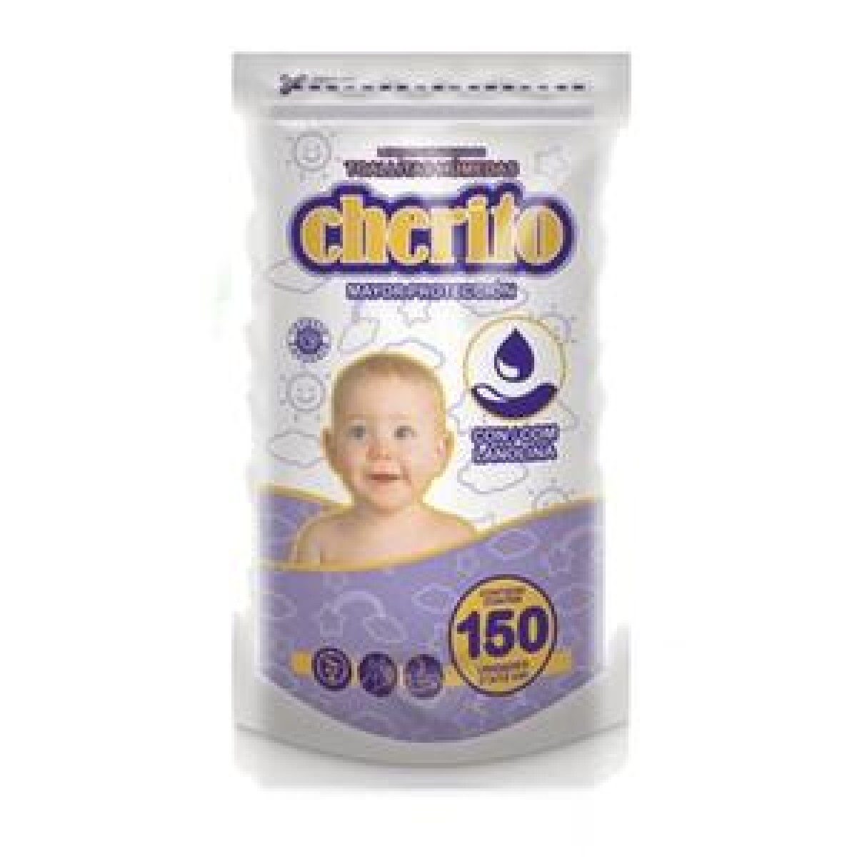 Toallitas Húmedas Cherito x150 – Limpieza y Frescura Natural