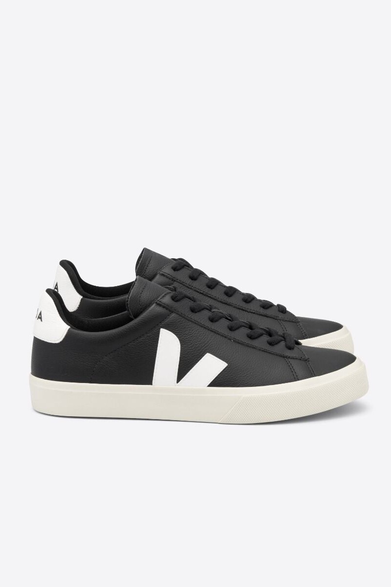 CAMPO LEATHER BLACK WHITE Negro