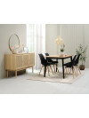 Mesa de comedor JEGIND 80x130 roble/negro Mesa de comedor JEGIND 80x130 roble/negro