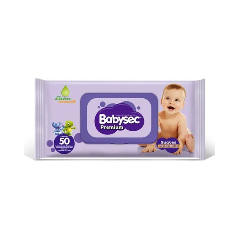 BABYSEC T.HUMEDA PREMIUM 50UN Babysec T.humeda Premium 50un