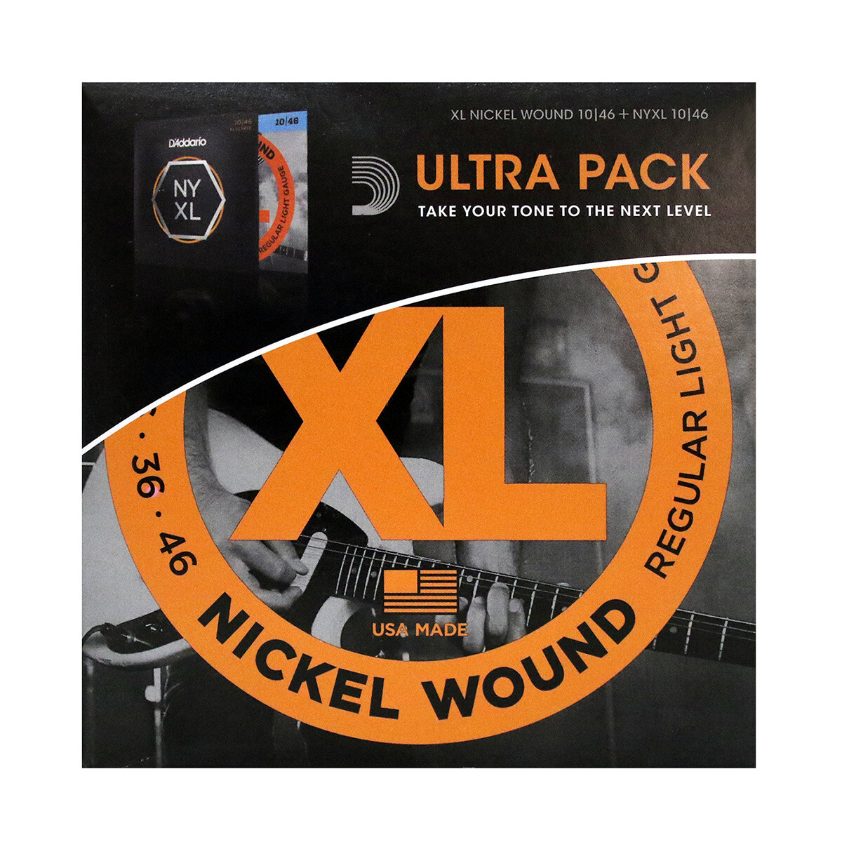 Pack Encordado Eléctrica Daddario Exl110/nyxl1046 