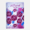 Libreta A5 Estampada Diseño Rosa 07