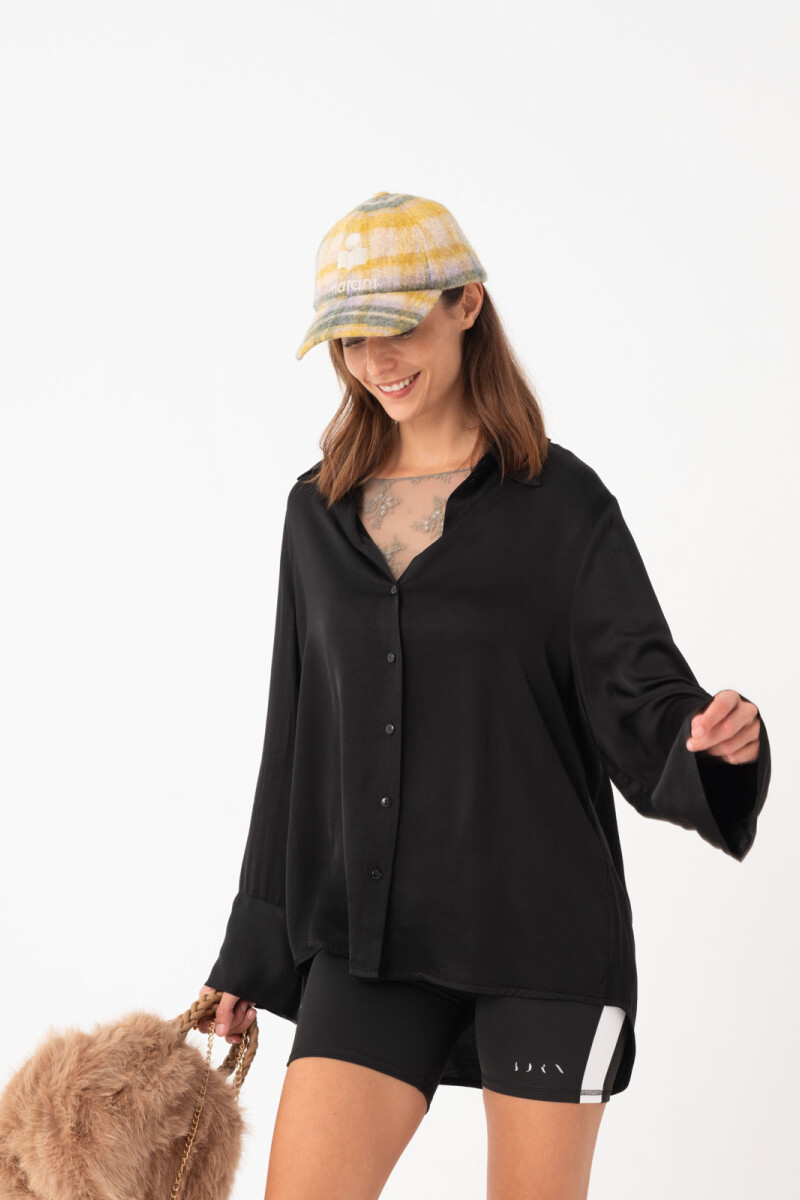 CAMISA BASIC FIT Negro