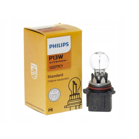 LAMPARA - 12V 17W P13W PG18.5d-1 PHILIPS LAMPARA - 12V 17W P13W PG18.5d-1 PHILIPS
