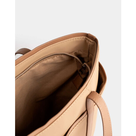 Cartera Shopper Sport Marron Camel