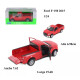 Ford F-150 Regular Cab año 2015 rojo 1:24 Welly Ford F-150 Regular Cab año 2015 rojo 1:24 Welly